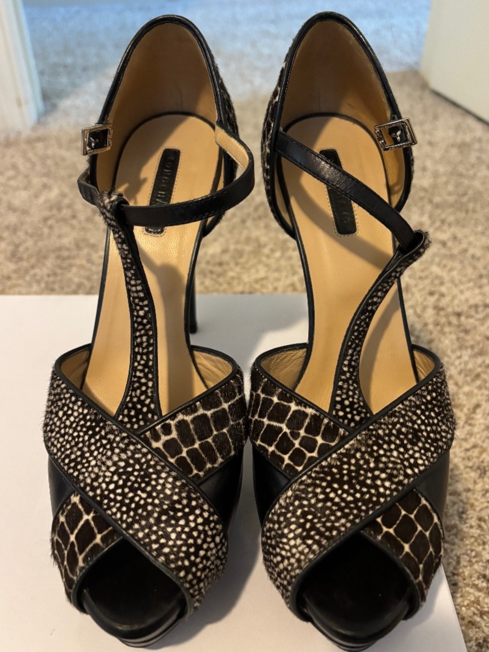 Longchamp platform high heels (EU 38, US 7.5)